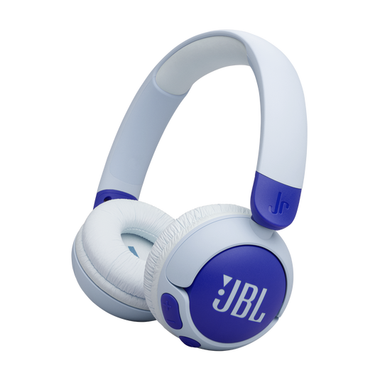 JBL Junior 320BT - Blue - Wireless on-ear kids headphones - Hero image number null